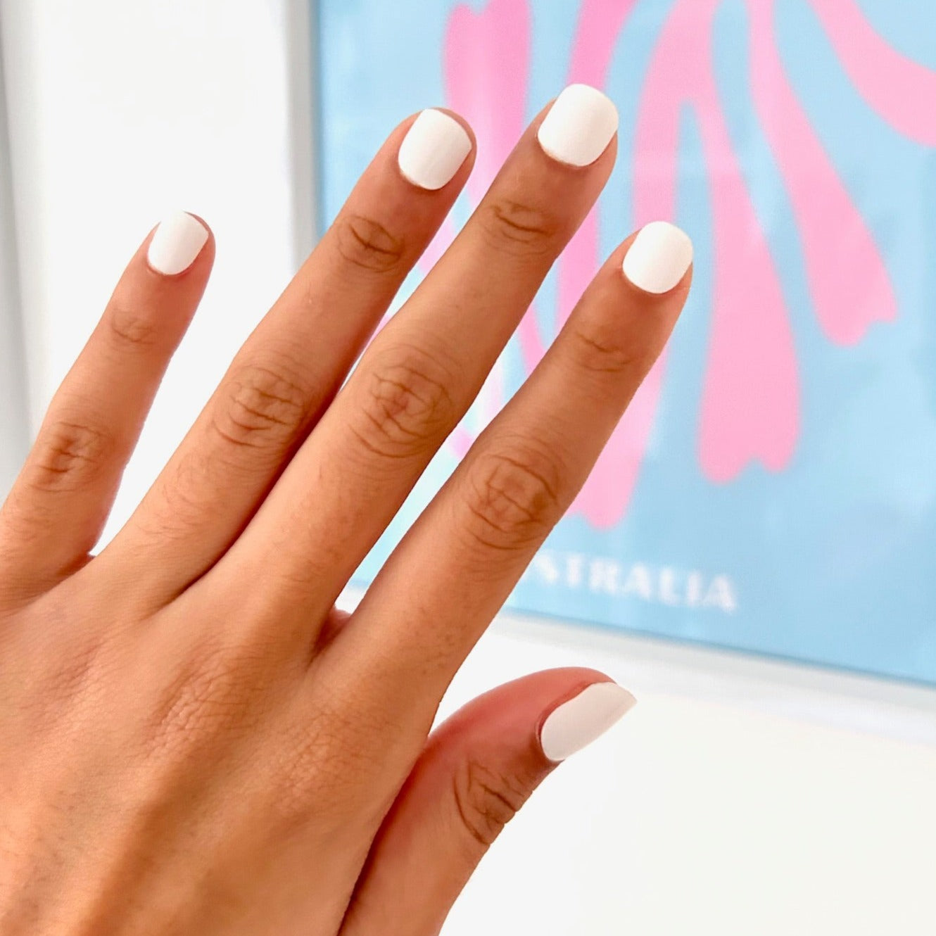 ★ Totally white