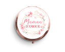 Miroir personnalisé Maman d'amour