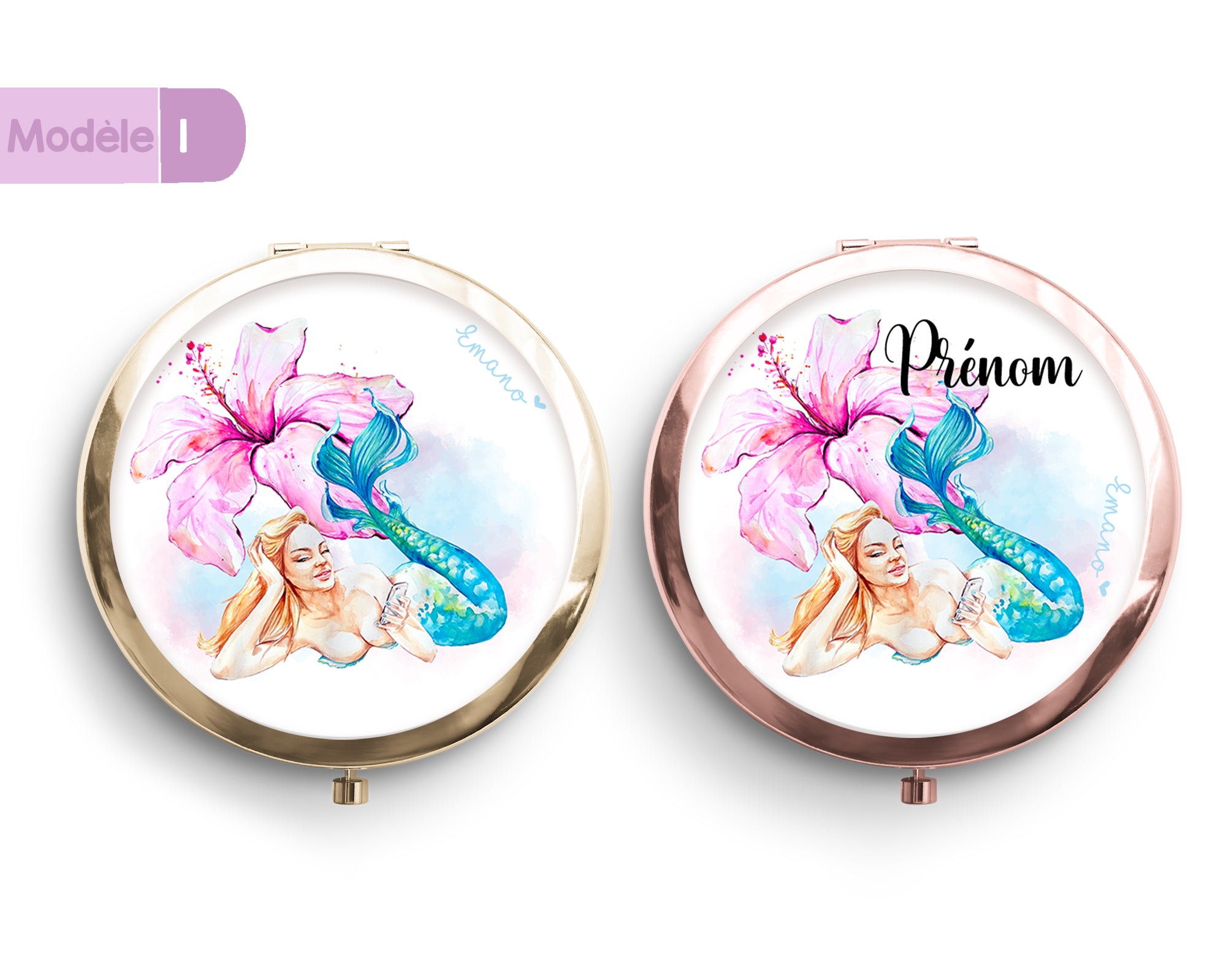 Miroir personnalisable