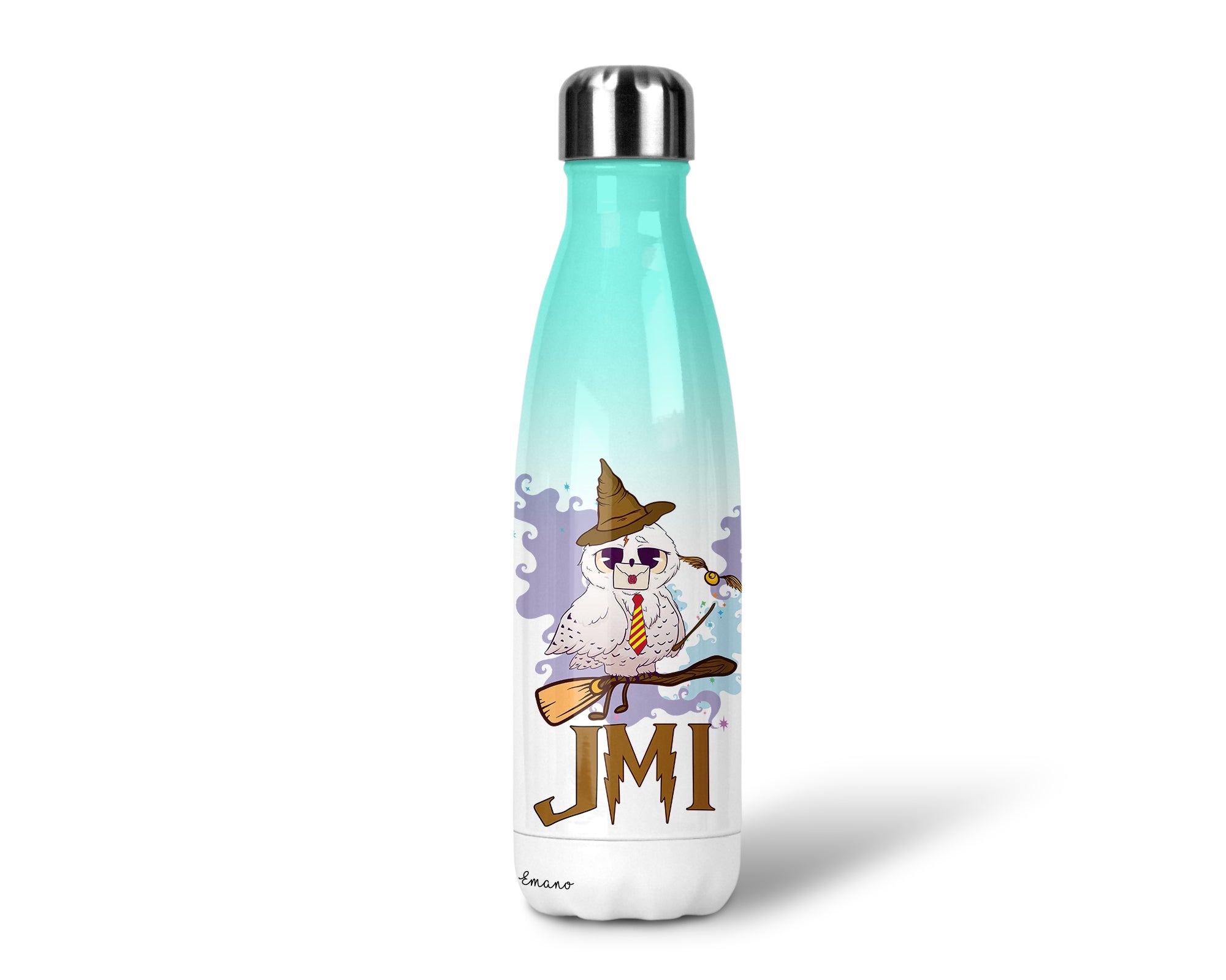 Gourde isotherme personnalisable- Hibou