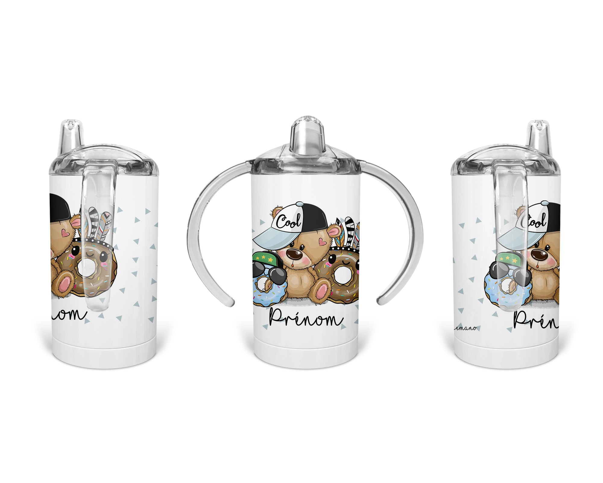 Verre bébé isotherme personnalisable- Ourson