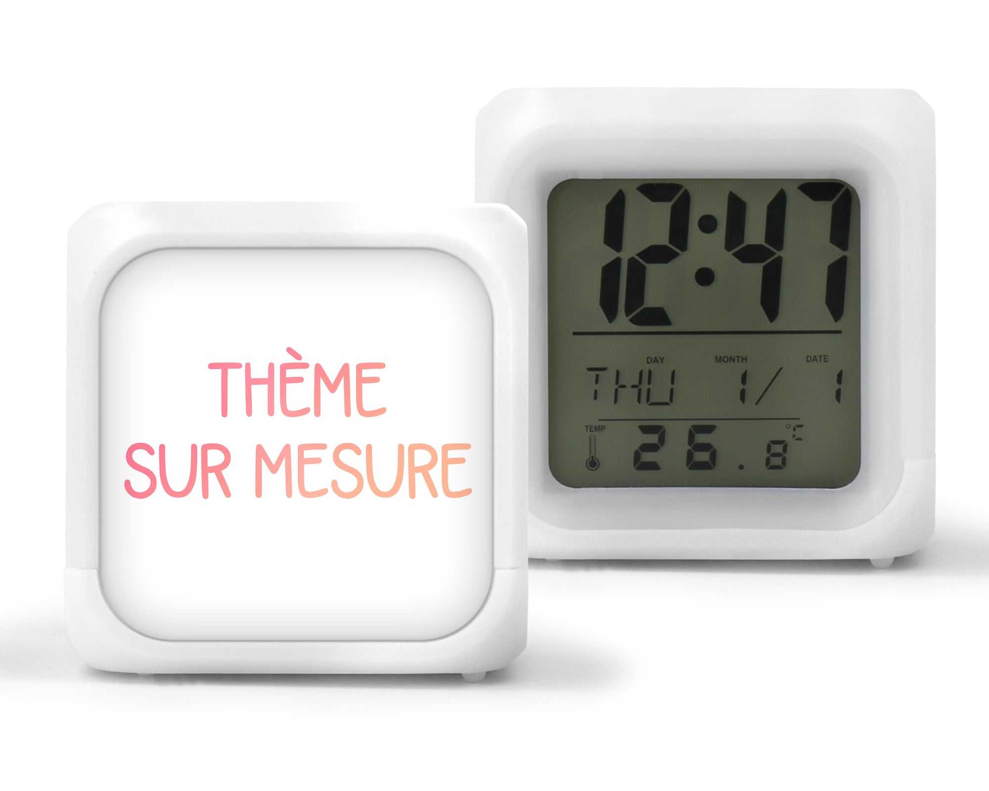 Réveil LED sur mesure