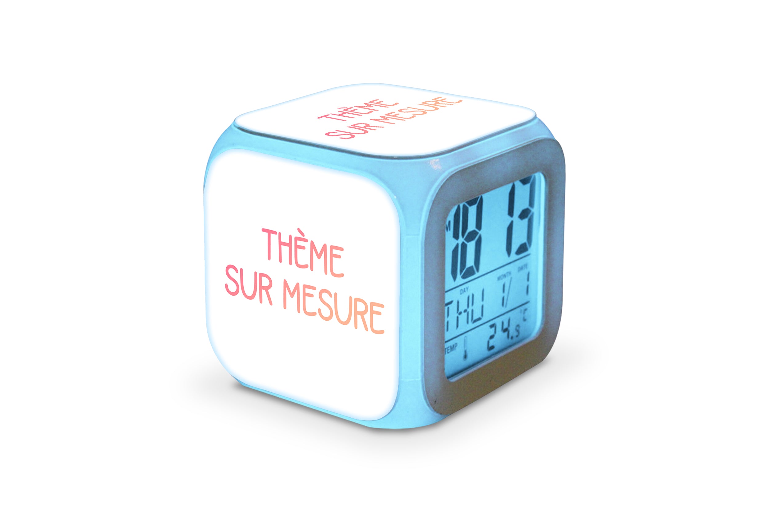 Réveil LED sur mesure
